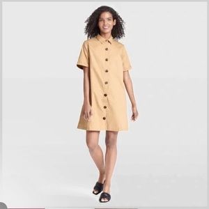 Who What Wear Trapeze Shirt Dress